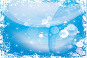 Blue Abstract Grunge Free Vector