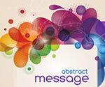 Abstract Message Vector Graphic