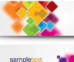 Abstract Minimalist Banners