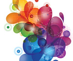 Abstract Summer Vector Graphic