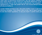Blue Layout Vector