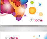 Business Card Template Vector Graph