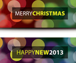 Christmas and New Year Banners