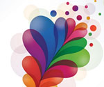 Colorful Explosion Vector Graphic