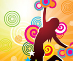Colorful Jump Vector