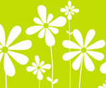 Flower meadow Vector Graphic