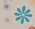 Flowers Pattern Vector Graphic