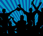FOOTBALL FANS VECTOR BANNER