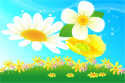 Free Vector Flowers 08