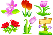 Free Vector Flowers