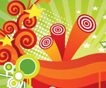 Funky Retro Banner