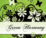 Green Harmony Vector Graphic