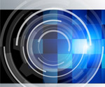 Grey Blue Tech Background