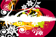 Grunge vector image 04