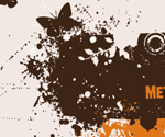 Happening Poster Vector Graphic