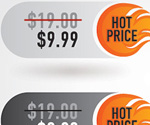Hot Price Vector Graphic