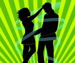 LOVERS VECTOR ILLUSTRATION