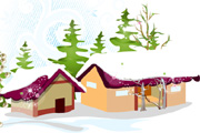 New year vector art