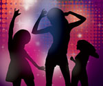 Party Night Vector Graphic