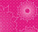 Pattern of flowers Vector