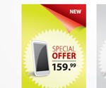 Promo Banners Vector Graphic