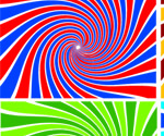 SUNBEAMS SWIRL BACKGROUND