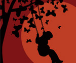 Red Night Vector Graphic