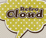 Retro Cloud Background