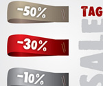 Sale Tags Vector Graphic