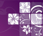 Swirly Flower Design