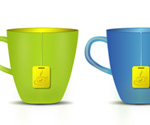 Tea cup vector