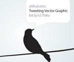 Tweeting Vector Graphic