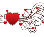 Valentine Heart Vector Graphic