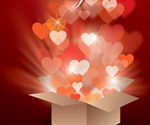 Valentines Gift Vector Graphic