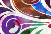 Abstract floral background