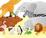 free vector zoo animals
