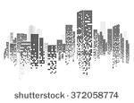 vector design   eps10 building...