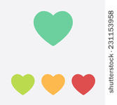 valentine heart simbol.