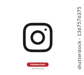 camera lens icon. instagram...