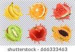 orange  kiwi fruit  banana ...
