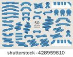 vector banner ribbons. set of...