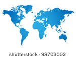 world map illustration