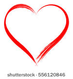 vector heart shape frame with...